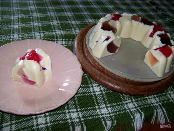 Торт из желе