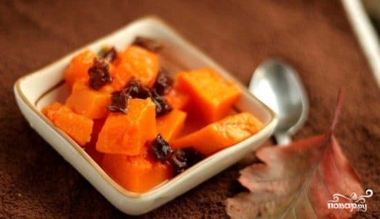 Тушаная гарбуза ў мультыварцы