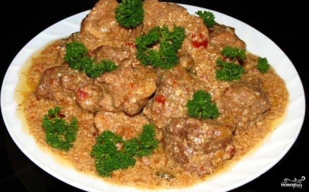 Тушаная сцякла ў мультыварцы
