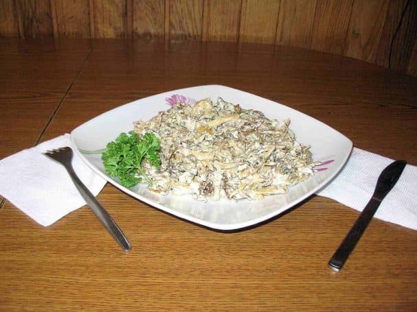 Тушаныя грузді
