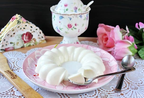Cottage cheese souffle with agar-agar