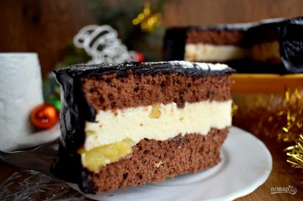 Cottage cheese cream for sponge cake