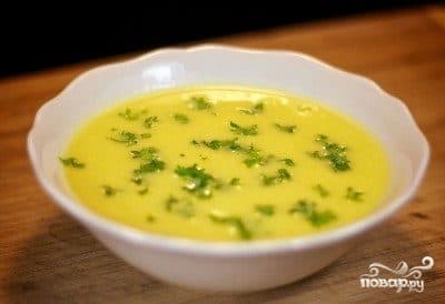 Кабачковий крем-суп з рисом