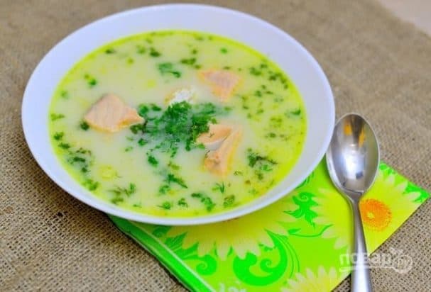 Finnish-style trout soup