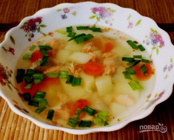 Уха з голови форелі