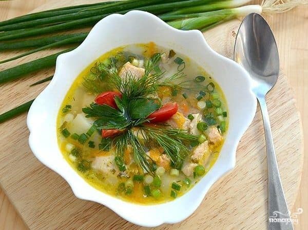 Уха з пшоном