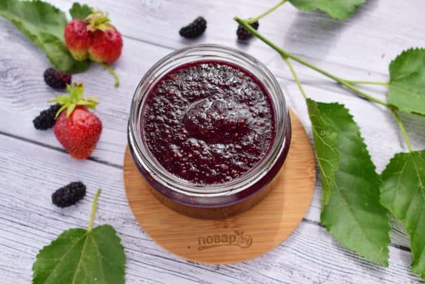 Mulberry and Strawberry Jam