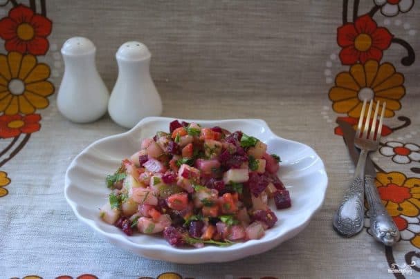 Вінегрэт класічны рэцэпт