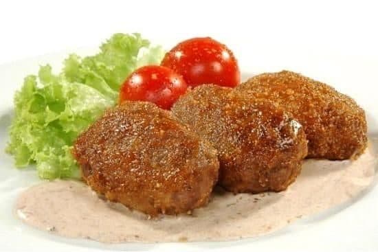 Delicious meatballs from minced meat