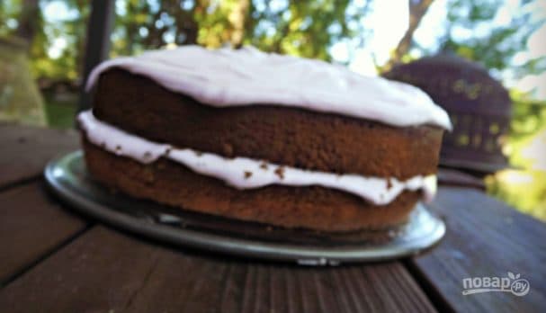 Delicious cream for a sponge cake