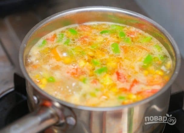 Смачний овочевий супчик
