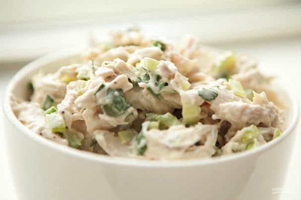Delicious chicken salad