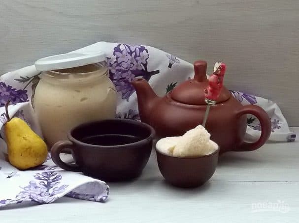 Вбіты грушавы джэм