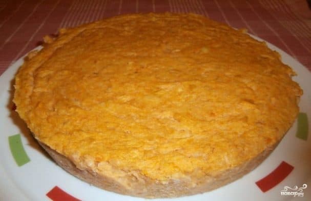 Apple-pumpkin pudding