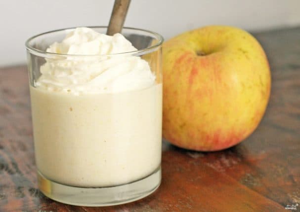Apple mousse
