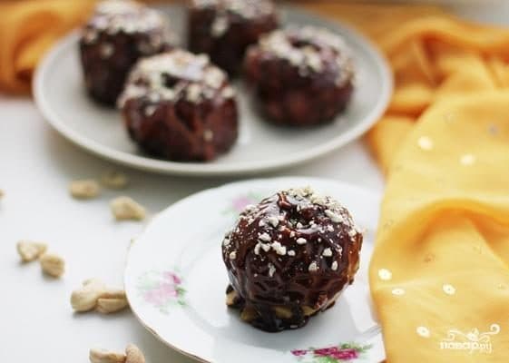 Яблыкі ў шакаладзе