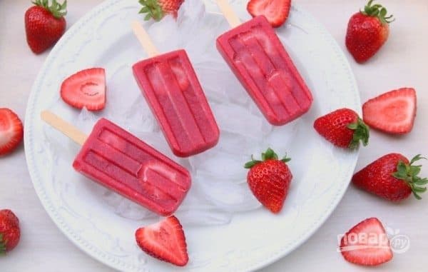 Berry ice cream