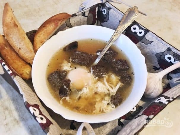 Яечны суп з Андалусіі