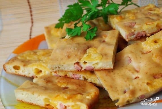Закуска з калбасай