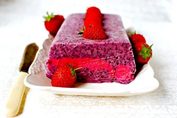 Frozen fruit puree