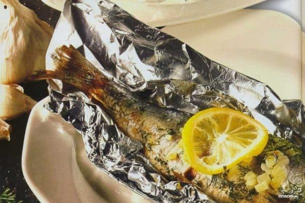Baked herring