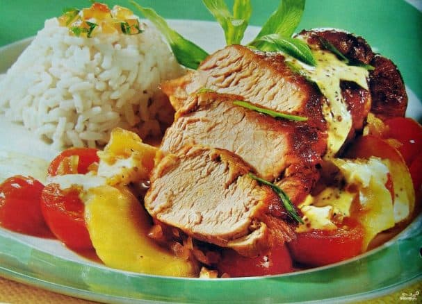 Запеченное мясо в мультиварке