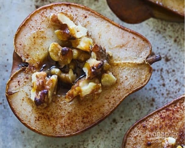 Baked pears