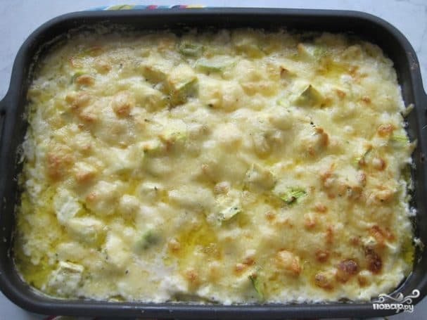 Запіканка з кабачків і курки