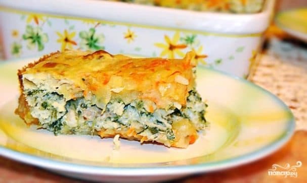 Fish and potato casserole