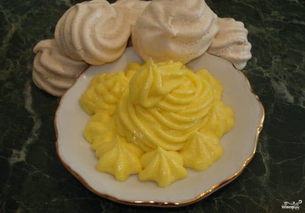 Pastry cream without flour