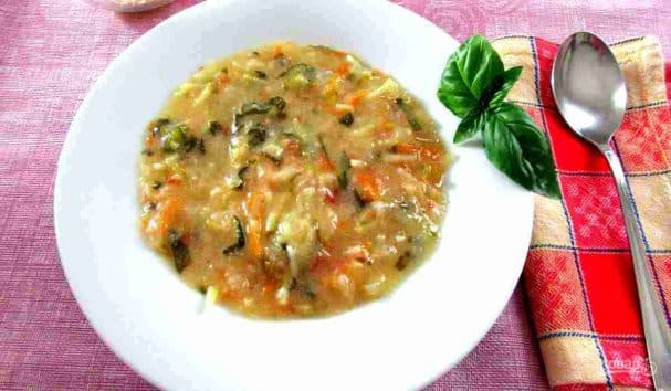 Winter vegetable soup