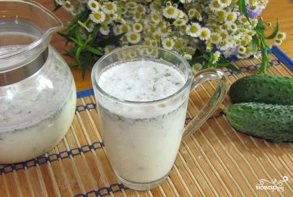 Айран із сироватки