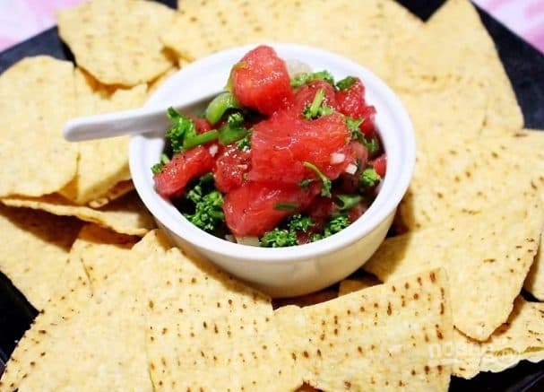 Watermelon salsa