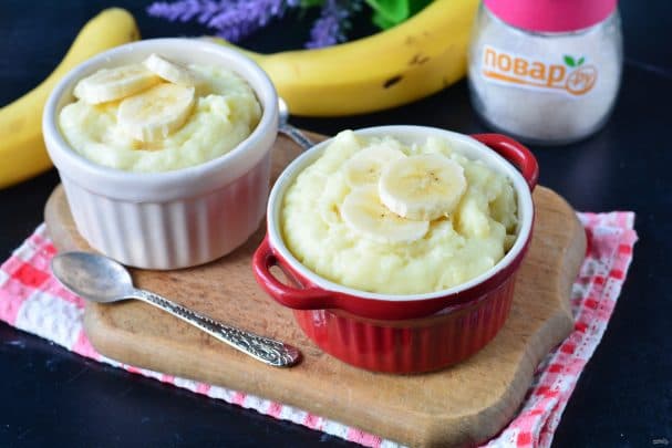 No-bake banana pudding