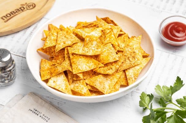 Oven-Baked Lavash Chips
