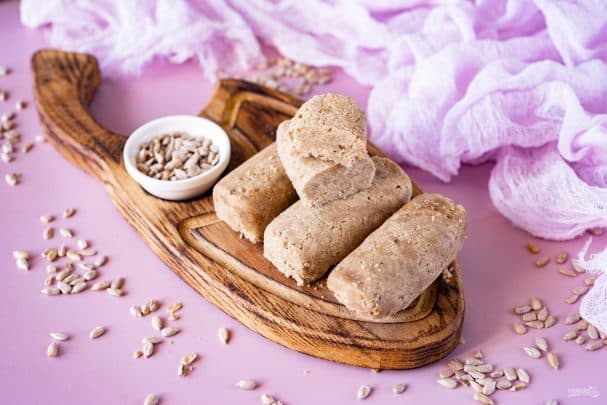 Homemade halva