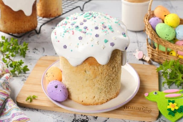 Glaze in a double boiler