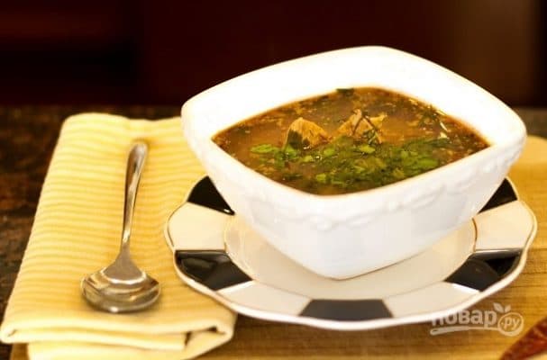 Harcho (Georgian spicy soup)