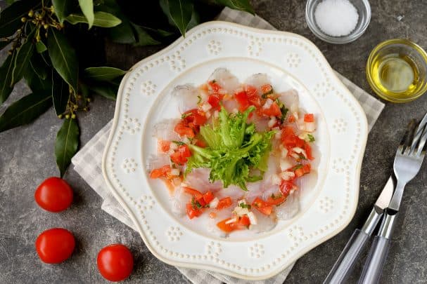 Sea Bass Carpaccio