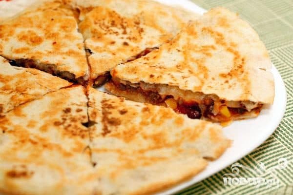 Кесаділья з м'ясом