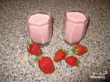 Strawberry smoothie