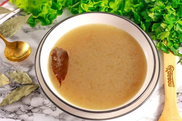 Bone broth in a multicooker
