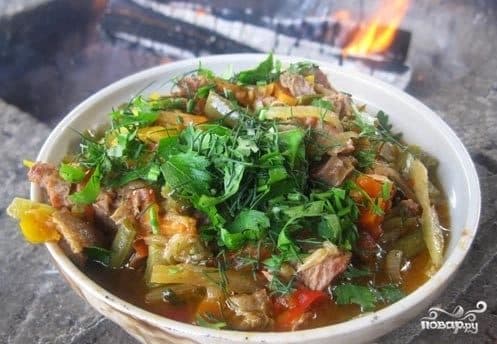 Lagman in a cauldron