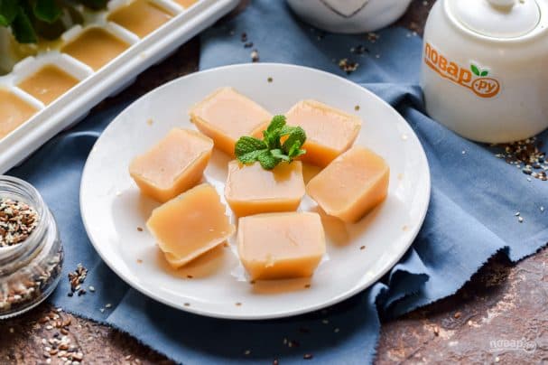 Jelly from baby puree