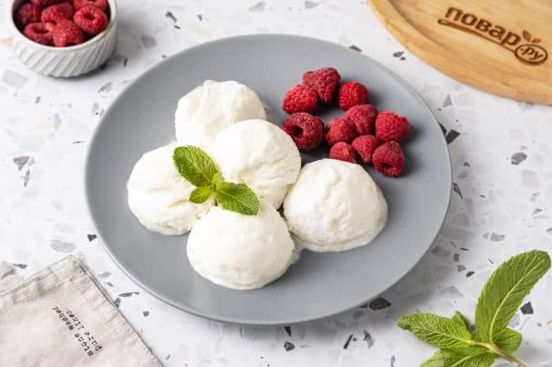 Aquafaba ice cream