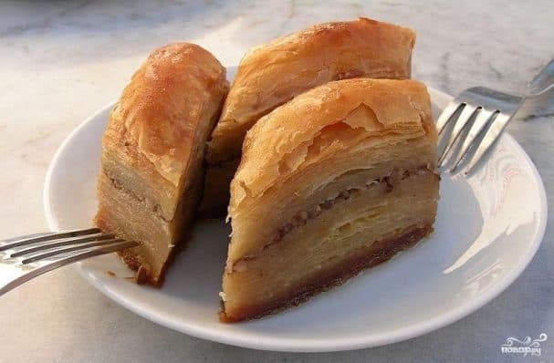 Пахлава с грецкими орехами