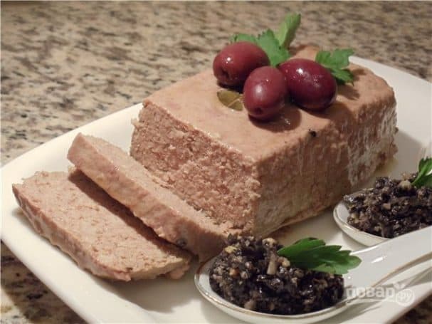 Печанковы паштэт у духоўцы
