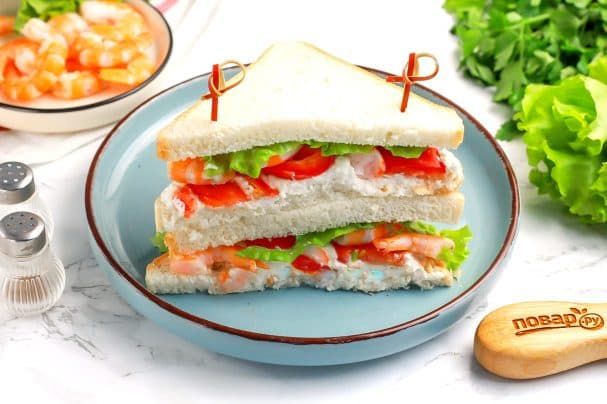 Shrimp Sandwich