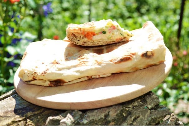 Shawarma on charcoal