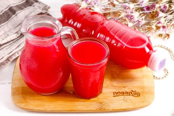 Квас буряковий з медом